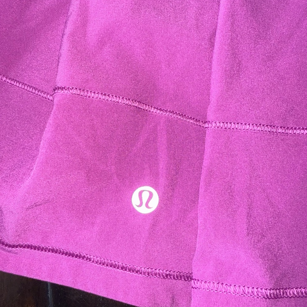PURPLISH PINK LULU ATHLETIC MINI SKIRT💜 NEW WITHOUT TAGS